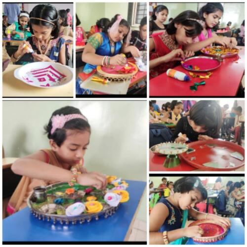 Thali Decoration Celebration